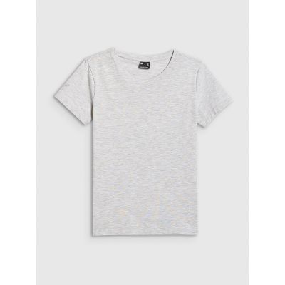 5. Slim plain women's T-shirt 4F 4FRMM00TTSHF3619-27M