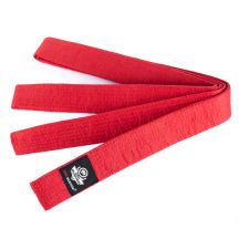 Karate kimono belt - red 260 cm