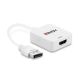 3. Lindy 38146 HDMI Type A (Standard) DisplayPort Cable Adapter White