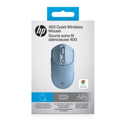 16. HP 400 Quiet Blue Wireless Mouse AZ7B4AA