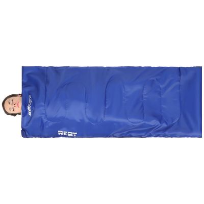 11. REST TOURIST SLEEPING BAG 170X70CM BLUE ENERO CAMP