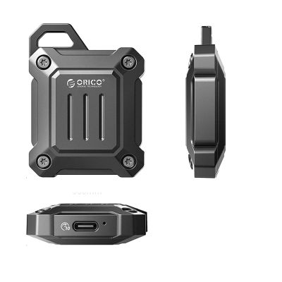 2. Orico XAM2 M.2 2230 USB-C 3.2 Tactical Reinforced Disk Bay - Black