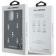 7. Karl Lagerfeld Saffiano Crystals w/Chain iPhone 16 Pro Max Case - Black