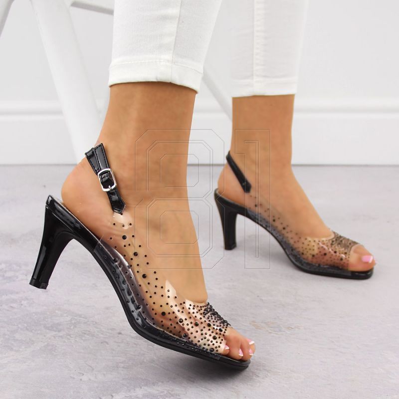 5. Heeled sandals Potocki W WS43317 WOL284A
