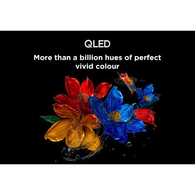 4. TCL 43P7K QLED 40" 4K Ultra HD Google TV Dolby Atmos DVB-T2 Metallic