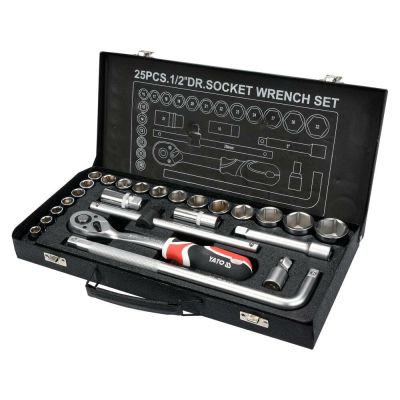 2. 1/2" wrench set 25 pieces