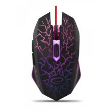 Esperanza Lightning EGM211R Mouse (Optical; 2400 DPI; Black)