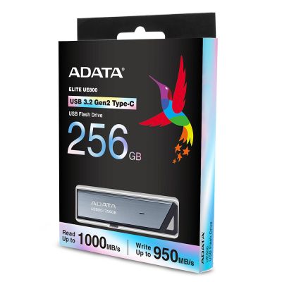 2. ADATA UE800 USB Flash Drive 256GB USB Type-C