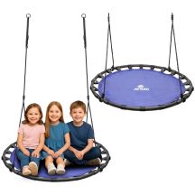STORK'S NEST GARDEN SWING 120CM BLUE