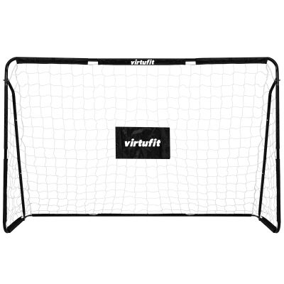 7. VIRTUFIT FOOTBALL GOAL WITH SHOOTING MAT - 215 X 150 CM