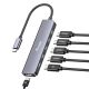 3. USB Equip 133499 6-in-1 Adapter USB 3.2 Gen 2 (3.1 Gen 2) Type-C Gray