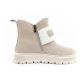 4. Lee Cooper women's boots winter boots fashionable sheepskin insulated leather beige