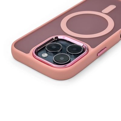 3. Magnetic Collection MagSafe iPhone 16 Plus Case - Pink