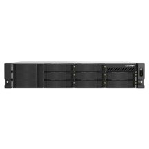 Qnap TS-855eU-8G, 2U, 8 x 2.5"/3.5" SATA, Intel Atom C5125 8C/8T, 8 GB SODIMM DDR4 (max. 64GB ), 2 x 2.5GbE, Single PSU