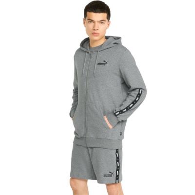 7. Puma ESS+ Tape Full-Zip Hoodie TR M 848768 03