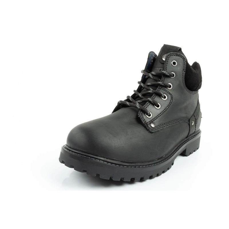 3. Wrangler Yuma men's boots, Chelsea boots, elegant leather, black