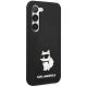 4. Karl Lagerfeld Silicone Choupette Case for Samsung Galaxy S23 - Black