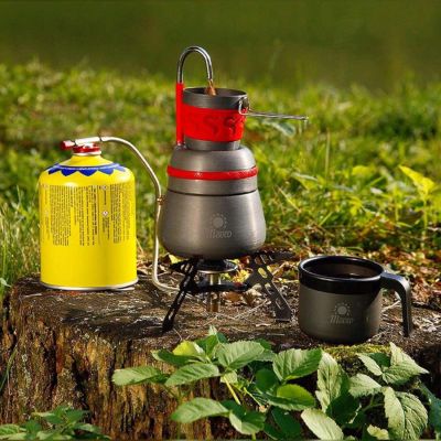 2. Tourist stove with gas heater and piezo igniter SPIDER PRO 3kW