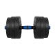 4. Bituminous adjustable dumbbells with connector 2x10kg REBEL ACTIVE