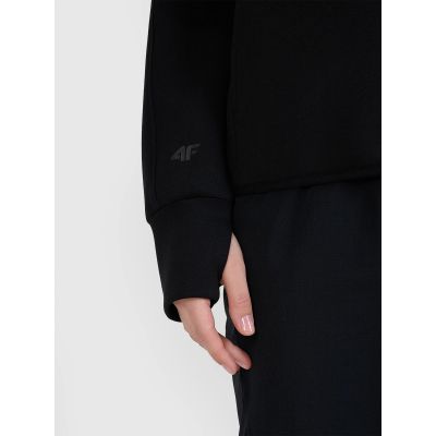 8. Women's zip-up hooded sweatshirt 4F 4FWSS25TSWSF1561-20S