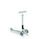 10. 3-wheel scooter Globber Foldable Lights ECOlogic Pistachio Jr 692-505