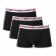 Diesel Men Shawn 3-Pack Boxer Briefs Black Fashion Cotton