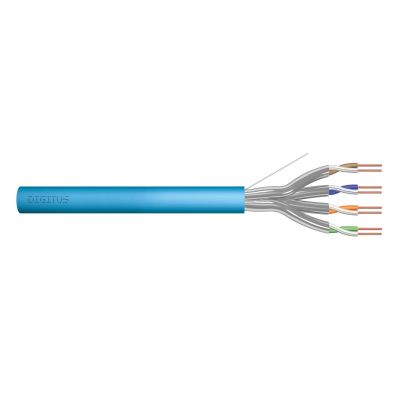 9. DIGITUS Cat.6A U-FTP Installation Cable, Blue, 100 m