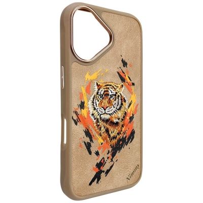 5. Nimmy Tiger MagSafe case for iPhone 16 - brown