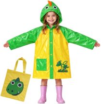 Children’s Yellow Rain Cape Poncho REDCLIFFS, Size M