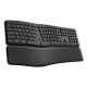 11. TRUST Keyra multidevice wireless ergonomic keyboard