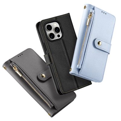3. Dux Ducis Lawa Leather Case for iPhone 15 Pro - Black