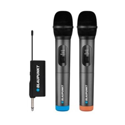 2. Blaupunkt UHF WM60UDB Dual Wireless Microphone
