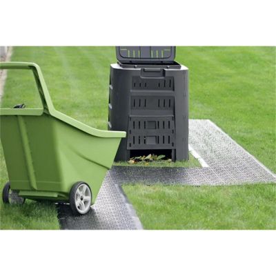 27. OPENWORK PAVEMENT GRID MOSAIC BLACK 1PC.