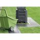 27. OPENWORK PAVEMENT GRID MOSAIC BLACK 1PC.