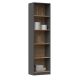 2. R50 bookcase 50x30xH181 anthracite/artisan