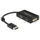 3. DeLOCK 0.16m DisplayPort/VGA+HDMI+DVI 0.16 m VGA (D-Sub)+ HDMI + DVI Black