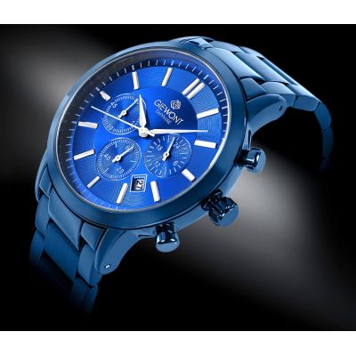 2. Men's Watch Giewont Chronograph Sapphire Blue GW8510-B4