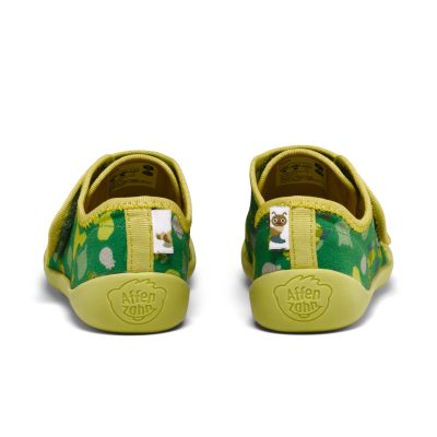 2. Affenzahn Movy Caterpillar Cotton Barefoot Slippers (01398-20001)