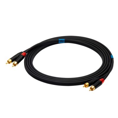 2. SSQ RCARCA3 - 2xRCA cable - 2xRCA 3 meters