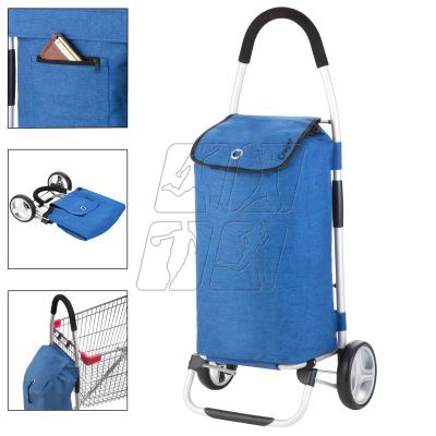 11. Classic Premium Cruiser 650061 folding shopping cart