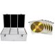 4. MediaRange BOX77 CD Cases Boxed 500 Discs Silver