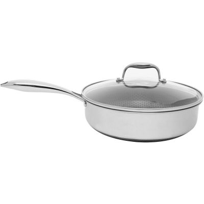 6. Kohersen Black Cube Sauté Pan with Lid 26cm