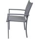 13. GARDEN CHAIR 57X57X88CM TEXTLINE SET OF 2