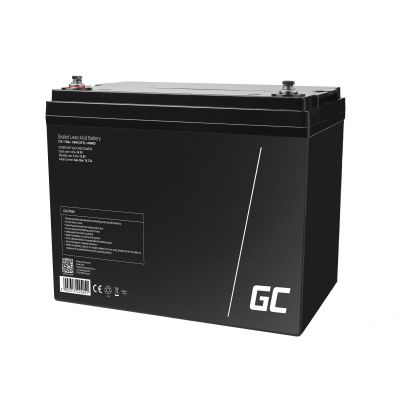 2. GREEN CELL GEL BATTERY AGM25 12V 75AH