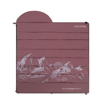 2. OFFLANDER WIDE CAMPING SLEEPING BAG