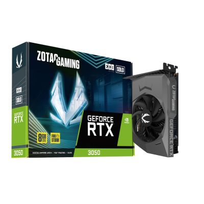 17. ZOTAC GAMING GeForce RTX 3050 ECO SOLO 8GB Graphics Card
