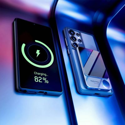 9. 3mk Satin Armor MagCase for Samsung Galaxy S25 Ultra - Transparent