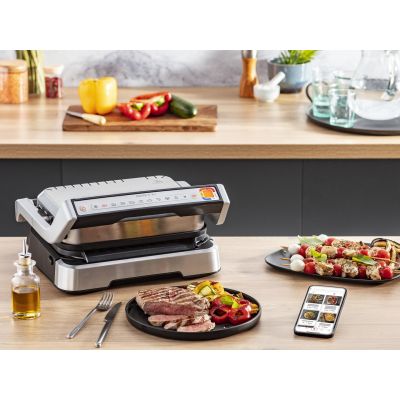 16. Tefal OptiGrill 4-in-1 GC774D10 Electric Grill