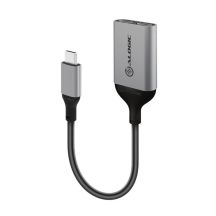 Alogic Adapter USB-C -> 2x USB-C St/2xBu 10cm Space gray