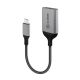 Alogic Adapter USB-C -> 2x USB-C St/2xBu 10cm Space gray
